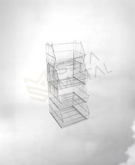 İstiflenebilir Tel Sepet
